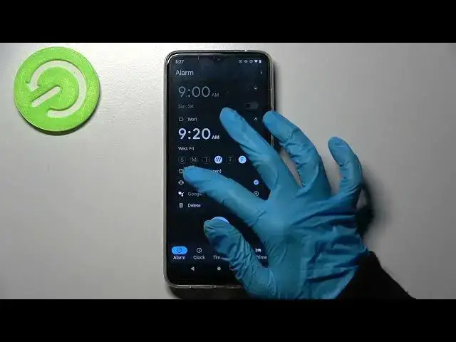 'Video thumbnail for How to Set Up Alarm Clock on MOTOROLA Moto G50 -  Clock Settings'