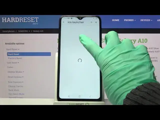 'Video thumbnail for How to Download and Apply iOS Launcher on SAMSUNG Galaxy A10 – Apply iOS Launcher'