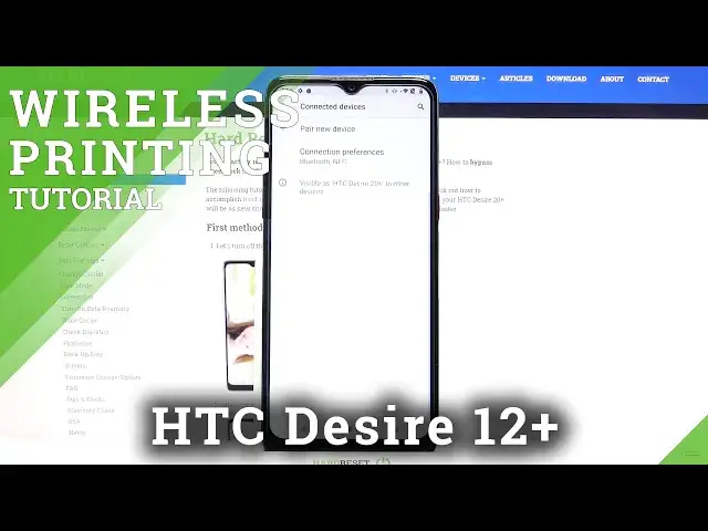 'Video thumbnail for How to Connect Printer to HTC Desire 20+ - Wireless Printing'