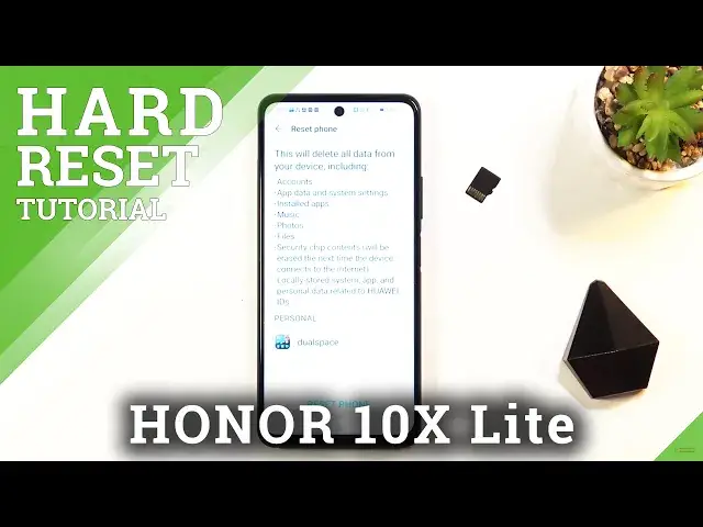 Video thumbnail for How to Factory Reset HONOR 10X Lite – Clear Storage using Settings Menu