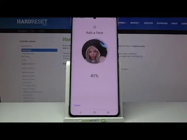 'Video thumbnail for VIVO X60 Pro – Add Face ID and Use Face Unlock Method'