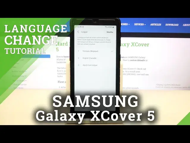 'Video thumbnail for How to Change System Language in SAMSUNG Galaxy XCover 5 – Set Up Device Language'