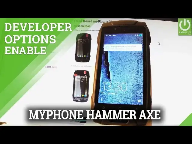 'Video thumbnail for How to Enable Developer Options in myPhone Hammer Axe - USB Debugging'