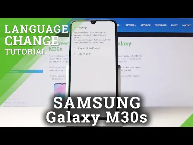 'Video thumbnail for How to Change Language in SAMSUNG Galaxy M30s – Switch Language'