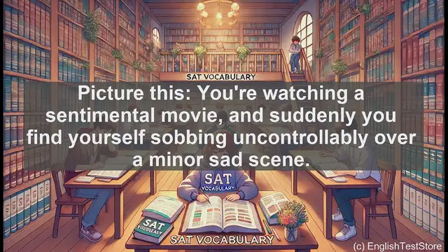 Video thumbnail for 5000 Must Know SAT Vocabulary - SAT Vocab: Understanding 'Maudlin' and Its Usage