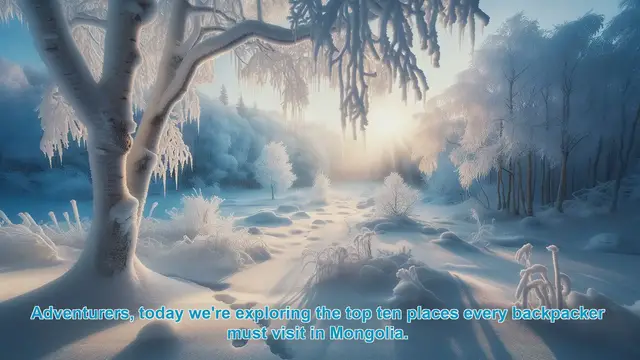 Video thumbnail for Exploring Mongolia: Top Ten Must-Visit Backpacking Destinations