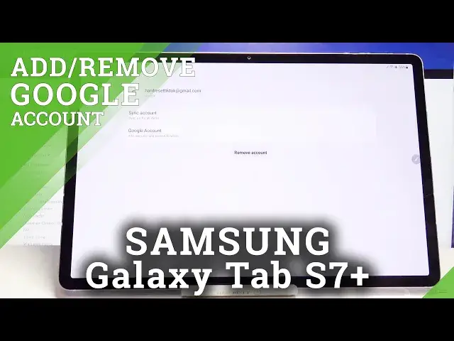 Video thumbnail for How to Add And Remove Google Account in SAMSUNG Galaxy Tab S7+ - Change Google Account