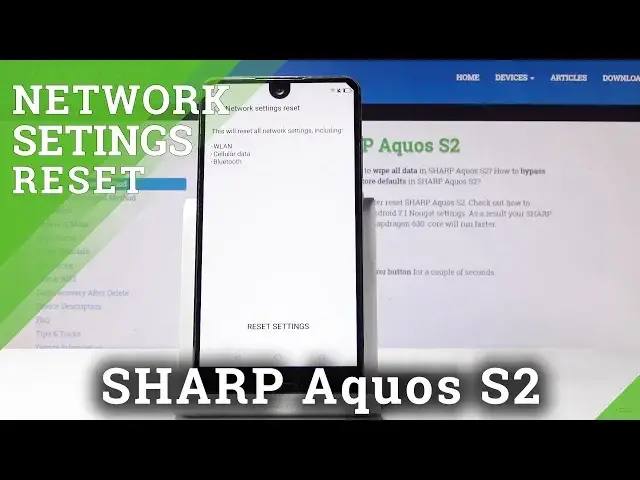 Video thumbnail for How to Restore Network Configuration in SHARP Aquos S2 - Reset Network Settings