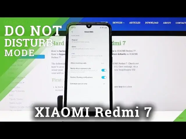 'Video thumbnail for XIAOMI Redmi 7 Do Not Disturb / Customize Silent Mode'