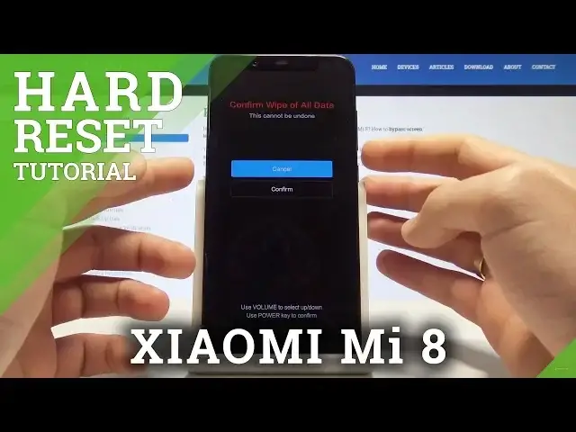 Video thumbnail for How to Hard Reset XIAOMI Mi 8 - Wipe Data / Bypass Screen Lock