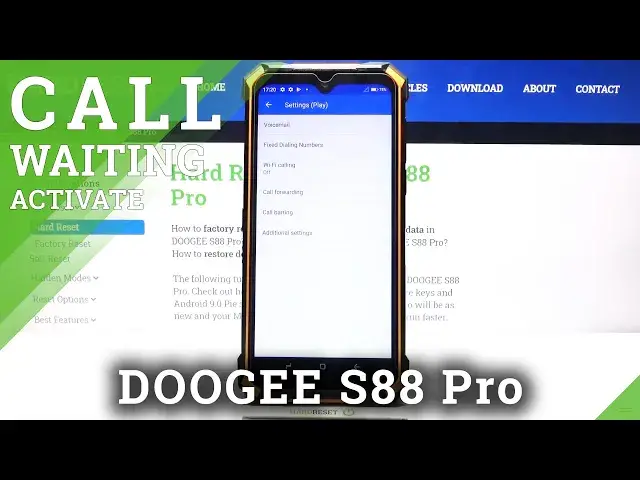 'Video thumbnail for How to Use Call Waiting in DOOGEE S88 Pro – Awaiting Calls'