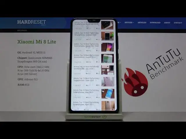 'Video thumbnail for Xiaomi Mi 8 Lite - Antutu Benchmark Test & Overall Score'