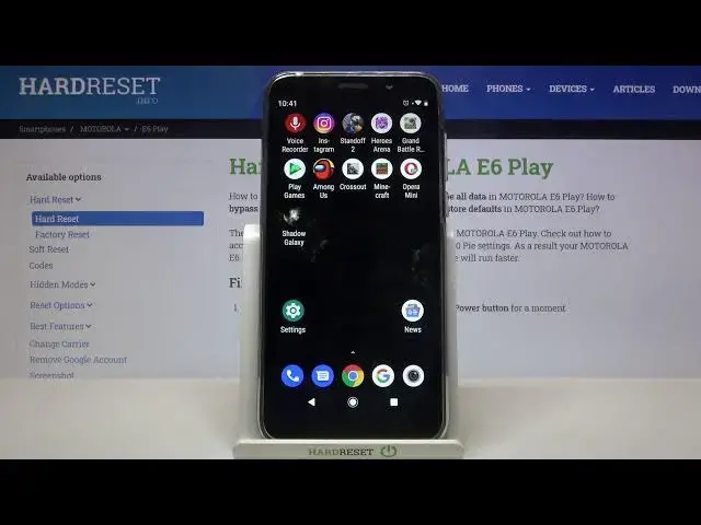 Video thumbnail for Customize Wallpaper with Shadow Galaxy in Motorola Moto E6 Play?