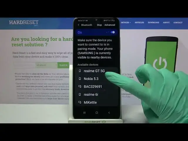 'Video thumbnail for How to Pair Bluetooth Device with SAMSUNG Galaxy F12 – Add Bluetooth Device'