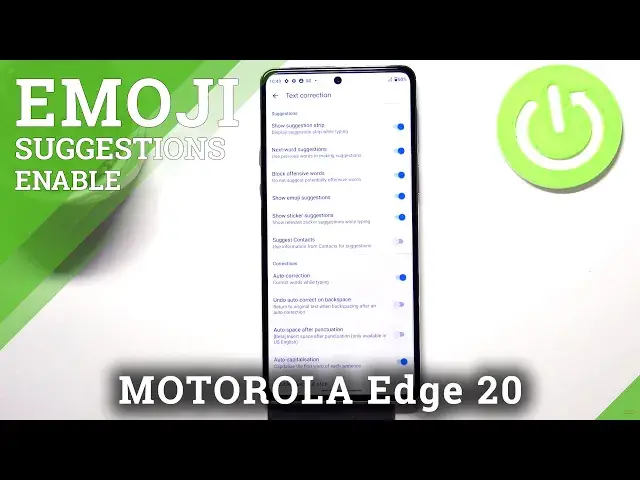 'Video thumbnail for How to Show Up Emoji Suggestions on MOTOROLA Edge 20 – Allow Predictive Emoji'