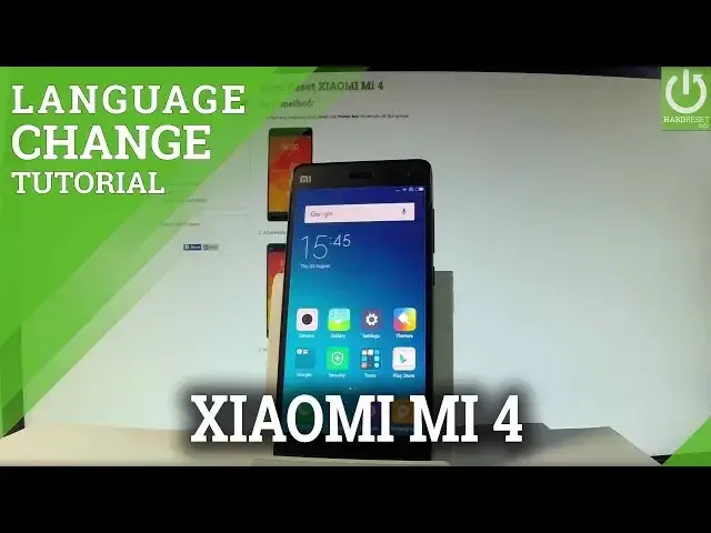 'Video thumbnail for XIAOMI Mi 4 CHANGE LANGUAGE / Set UP MIUI Language'