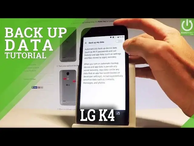 'Video thumbnail for Back Up Data in LG K4 (2017) - Allow Google Backup / Add Account'
