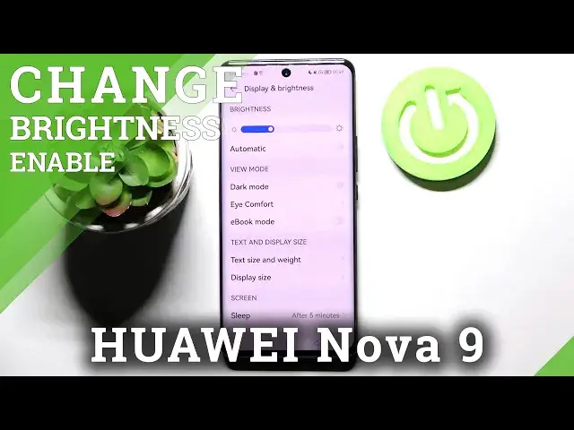Video thumbnail for How to Turn On Auto Brightness in HUAWEI Nova 9 -   Turn Off Adaptive Brightness