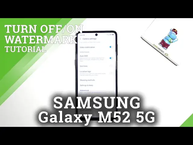'Video thumbnail for How to Manage Watermark in SAMSUNG Galaxy M52 5G – Add / Remove Watermark'