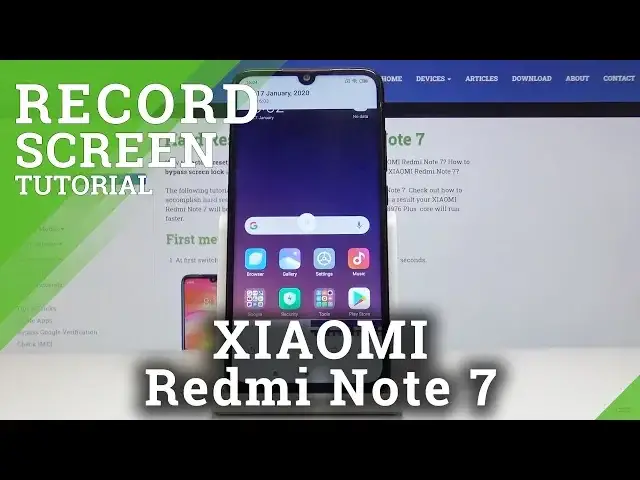 'Video thumbnail for How to Screencast in XIAOMI Redmi Note 7 – Screen Record Tutorial'