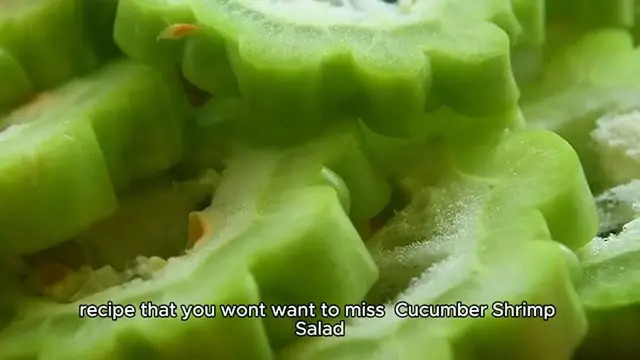 Video thumbnail for Cucumber Shrimp Salad recipe