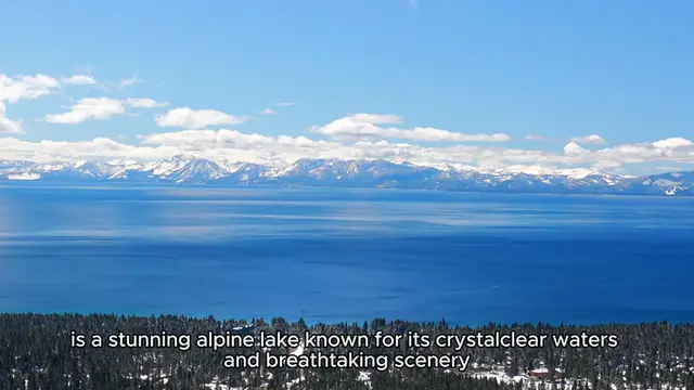 Video thumbnail for Lake Tahoe