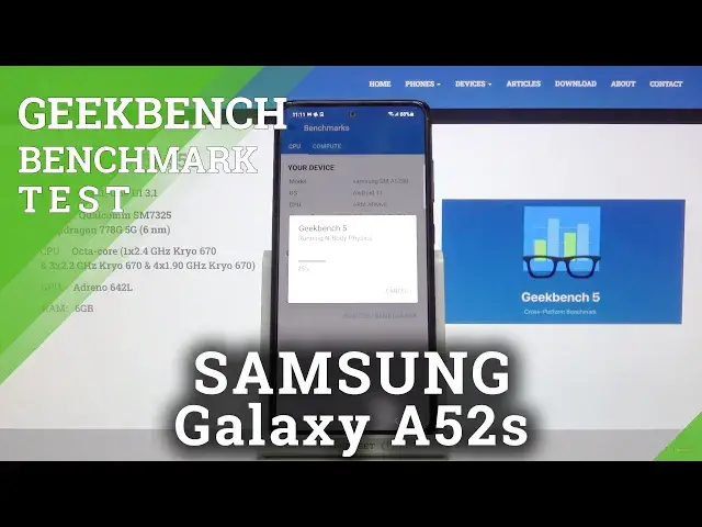 'Video thumbnail for How to Test SAMSUNG Galaxy A52s 5G - Geekbench 5 CPU'