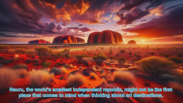 Video thumbnail for Discovering Nauru's Artistic Gems: An Unconventional Art Destination