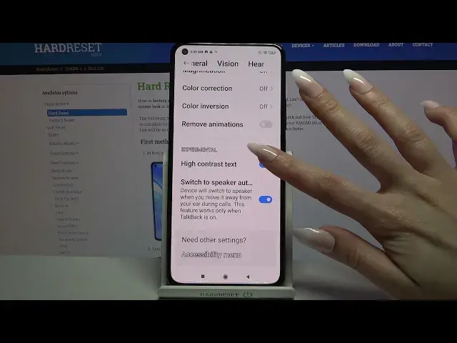 Video thumbnail for How to Activate High Contrast Text on XIAOMI MI 11 Lite – Update Text Contrast