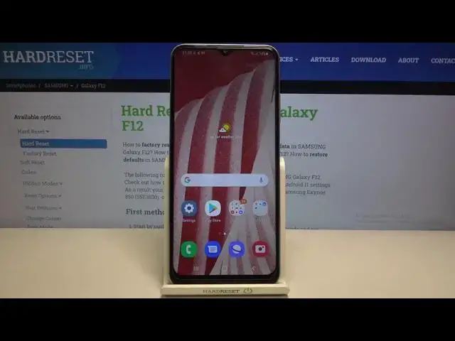 'Video thumbnail for How to Enable Battery Percentage on SAMSUNG Galaxy F12 – Show Battery Level'