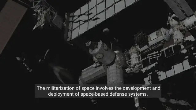 Video thumbnail for The New Frontier - Militarization of Space and Defence