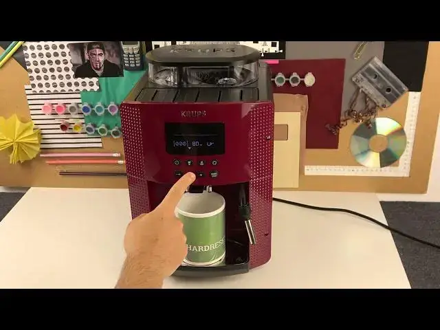 Video thumbnail for How to Create Coffee Recipe on KRUPS EA Roma 815?