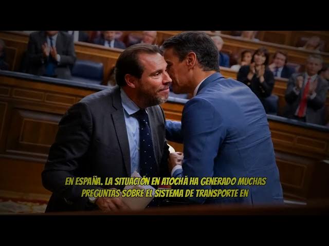 Video thumbnail for La estación de Atocha en Madrid se ha convertido en un campo de batalla