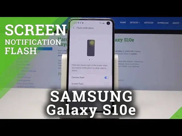 Video thumbnail for How to Enable Flash Notification SAMSUNG Galaxy S10e - Allow Screen & Camera Flash