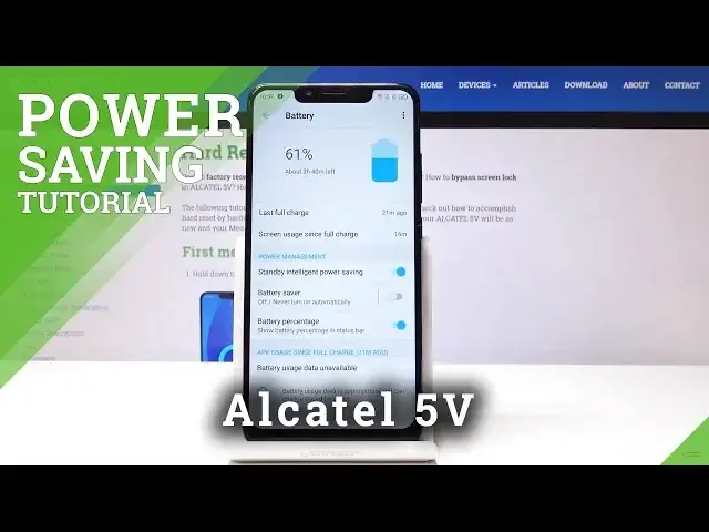 Video thumbnail for How to Use Power Saving Mode in Alcatel 5V - Low Power Solution