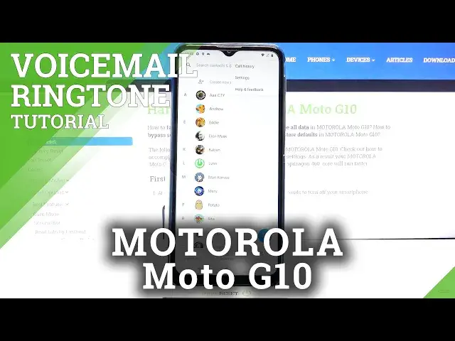 'Video thumbnail for How to Change Voicemail Notification Sound in MOTOROLA Moto G10 – Manage Notification Sound'