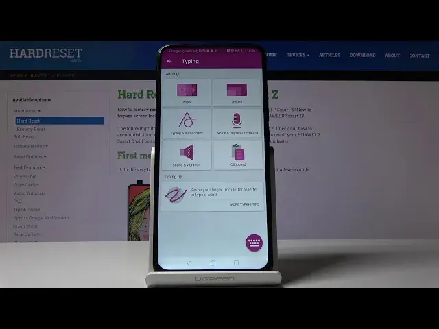 'Video thumbnail for How to Use Autocorrect on SwiftKey in HUAWEI P Smart Z – SwiftKey Auto Insert Predictions'