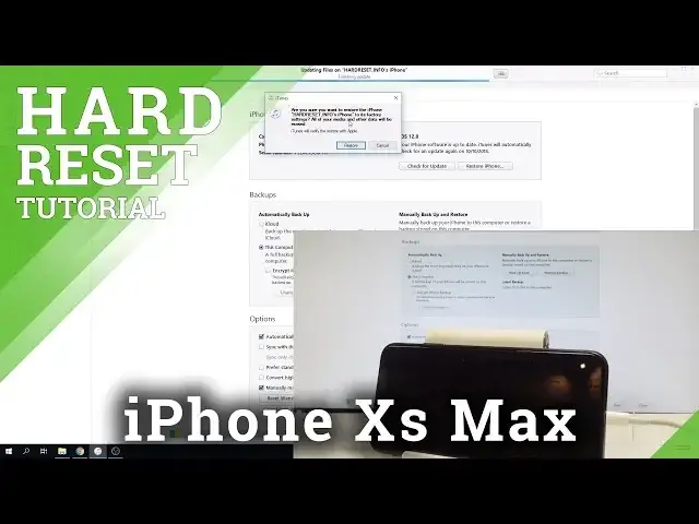 'Video thumbnail for How to Restore iPhone Xs Max - Hard Reset / Reinstall iOS / Factory Reset'
