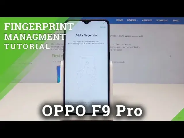 Video thumbnail for How to Add Fingerprint in OPPO F9 Pro - Set Up Screen Lock