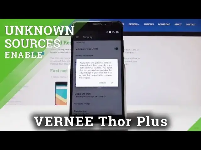 Video thumbnail for How to Activate Unknown Sources in VERNEE Thor Plus - App Installation