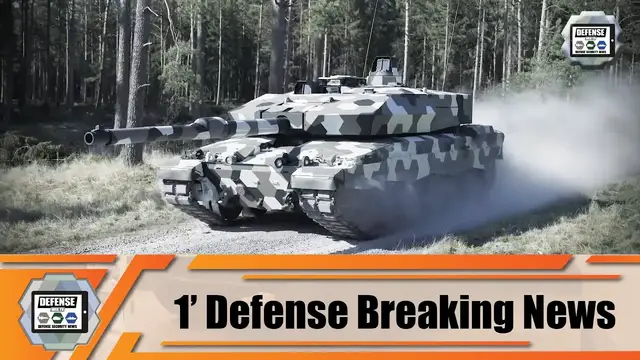 'Video thumbnail for Rheinmetall from Germany unveils new Main Battle Tank MBT with 130mm cannon and new armor'