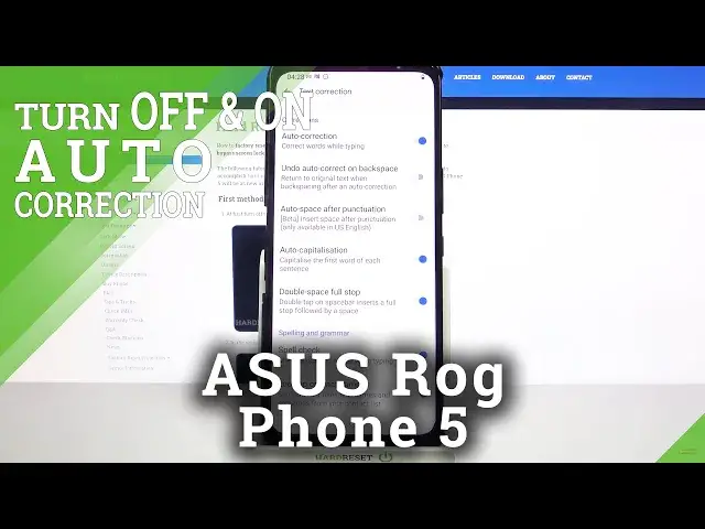 'Video thumbnail for How to Turn On Autocorrection in ASUS Rog Phone 5 – Turn Off Autocorrection'