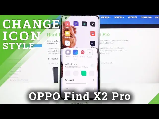 'Video thumbnail for How to Set Up Icons Size in OPPO Find X2 Pro – Adjust Icons Size'