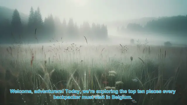 Video thumbnail for Exploring Belgium: Top Ten Backpacker Destinations