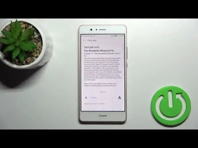 'Video thumbnail for HUAWEI P9 Lite – Open Display Customizations and Change Font Size'