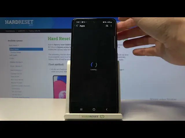 'Video thumbnail for How to Reset App Preferences in SAMSUNG Galaxy A52s - Restore Apps Preferences'