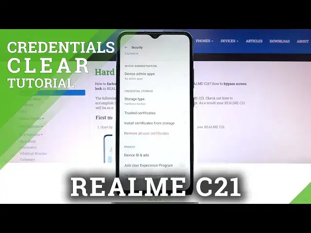 'Video thumbnail for How to Clear Credentials on Realme C21 – Remove All Licenses & Certificates'