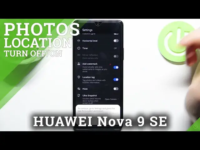 Video thumbnail for How to Activate Camera Location on HUAWEI Nova 9 SE - Turn On Camera Location Tags
