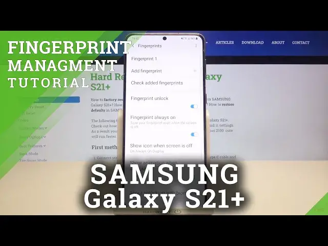 Video thumbnail for How to Activate Fingerprint Animation in Samsung Galaxy S21+ | Fingerprint Sensor Animation