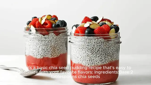 Video thumbnail for Chia seed pudding recipe